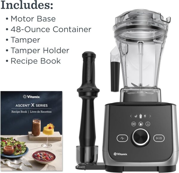 Vitamix Ascent X4 Blender, Professional-Grade, 5 Preset Blending Programs, 48-ounce Container, Self-Cleaning, Brushed Stainless - Image 7