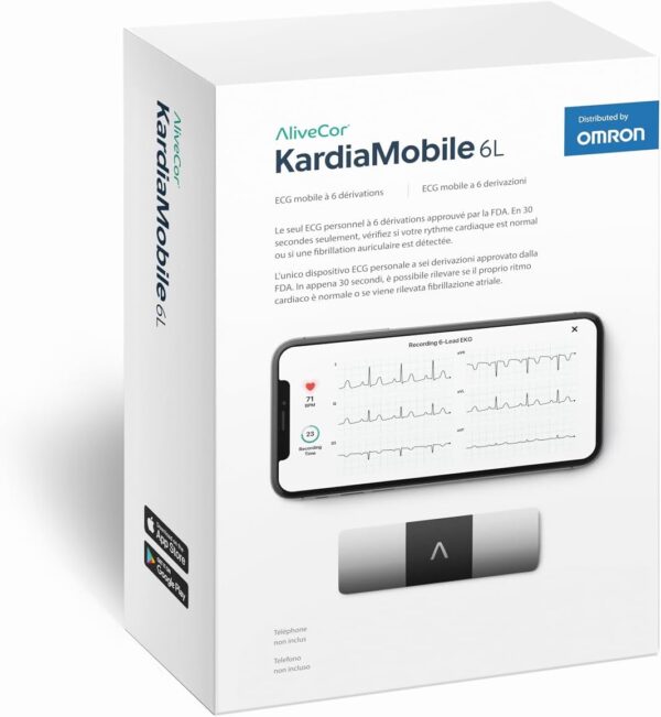 KardiaMobile 6-Lead Personal EKG Monitor – Six Views of The Heart – Detects AFib and Irregular Arrhythmias – Instant Results in 30 Seconds – Works with Most Smartphones - FSA/HSA Eligible - Image 7