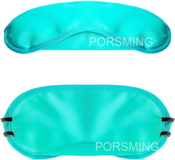 Eye Mask Sleep Masks Pack of 36 PorsMing Sleeping Mask Blindfold Eye Cover Team Building Games Party with Nose Pad and Adjustable Strap for Women Men Kids 4 Layers Colors (18 Color 36 Pieces) - Image 3