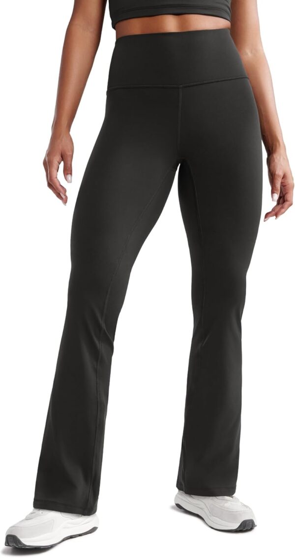 CRZ YOGA Womens Butterluxe High Waist Flare Pants 29" / 30.5" / 32" / 33.5" - Yoga Bootcut Wide Leg with Pocket Lounge - Image 2