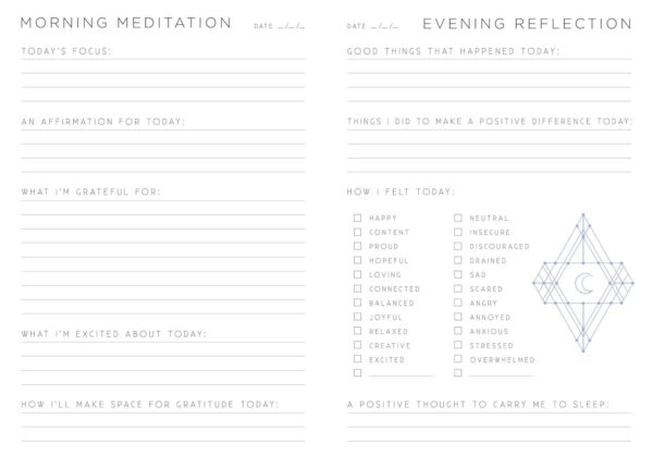 Gratitude: A Day and Night Reflection Journal (90 Days) (Inner World) - Image 7