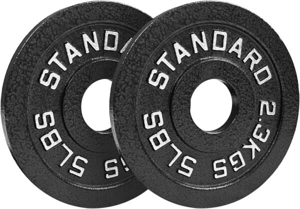 NEXO Steel Olympic Plates 245lb Set - Olympic Standard Premium Coated 2.5lb, 5lb, 10lb, 25lb, 35lb, 45lb Pairs - Image 10