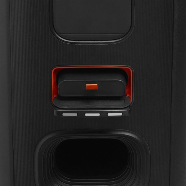 JBL PartyBox Stage 320 - Portable Party Speaker with Telescopic Handle & Wide, Sturdy Wheels, Powerful JBL Pro Sound, Futuristic lightshow, Up to 18 Hours of Play time, Splash Proof (Black) - Image 11