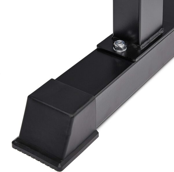 Amazon Basics Flat Weight Bench, Black - Image 4