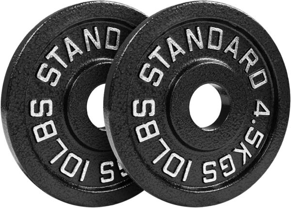 NEXO Steel Olympic Plates 245lb Set - Olympic Standard Premium Coated 2.5lb, 5lb, 10lb, 25lb, 35lb, 45lb Pairs - Image 9