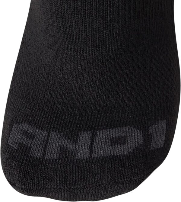 AND1 Men's Crew Socks - 12 Pack Performance Cushion Comfort Crew Socks - Breathable Athletic Socks for Men (6-12.5) - Image 6