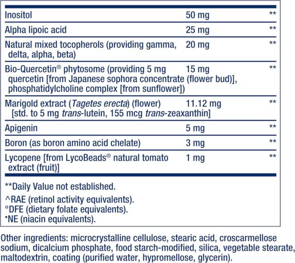 Life Extension Two-Per-Day High Potency Multi-Vitamin & Mineral Supplement - Vitamins, Minerals, Plant Extracts, Quercetin, 5-MTHF Folate & More - Gluten-Free - Non-GMO - 120 Tablets - Image 5