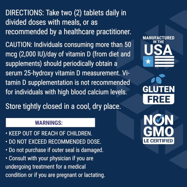 Life Extension Two-Per-Day High Potency Multi-Vitamin & Mineral Supplement - Vitamins, Minerals, Plant Extracts, Quercetin, 5-MTHF Folate & More - Gluten-Free - Non-GMO - 120 Tablets - Image 9