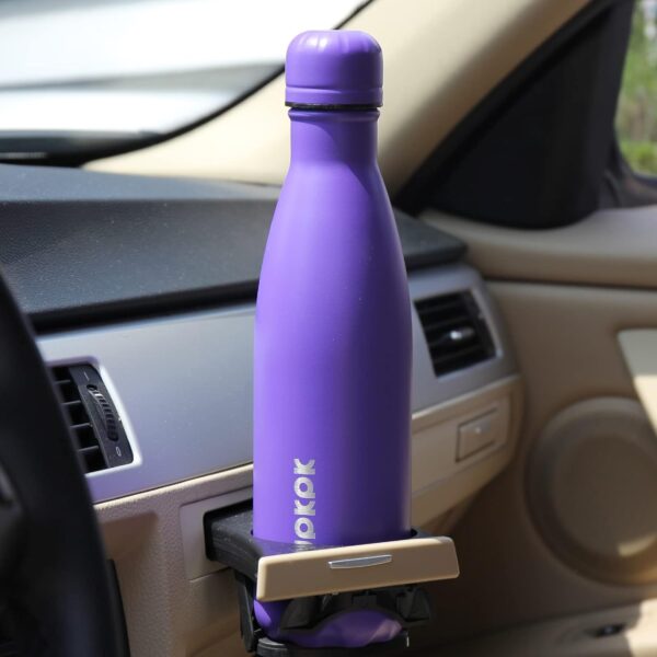 BJPKPK 17oz Insulated Stainless Steel Water Bottles,Sports Water Bottles Keep Cold for 24 Hours and Hot for 12 Hours,BPA Free for Travel,Navy blue - Image 7