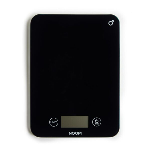 Noom Digital Kitchen Scale: Accurate Precision, LCD Display for Clarity, Stylish Black, Blue, or Off-White. Battery Included for Seamless Operation. (Black) - Image 2