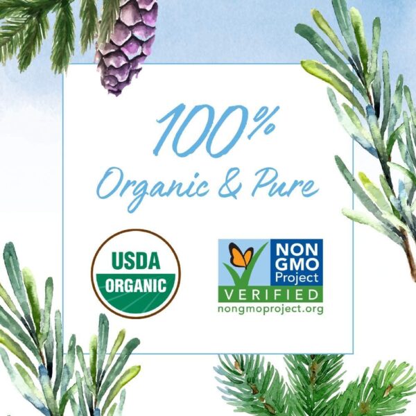 Garden of Life Essential Oils, 100% Organic & Pure Rosemary, Black Spruce & Fir Balsam Essential Oil - Breathe Blend for Diffusers, Home, Skin & Body Care, Clarifying, Clearing, Focusing, 0.5 fl oz - Image 8