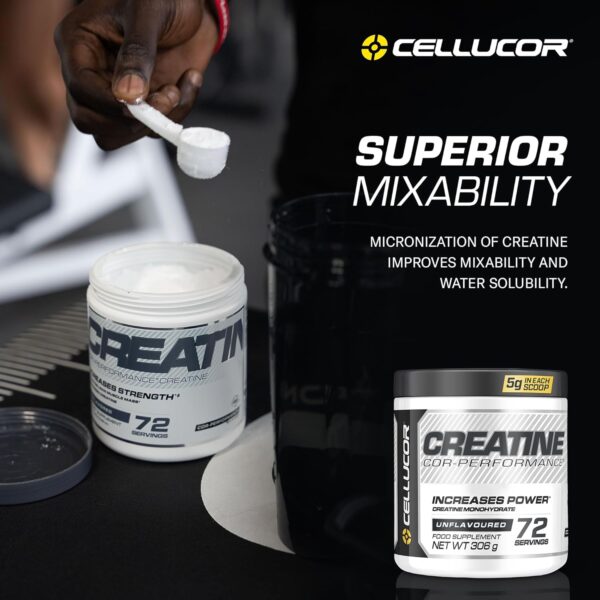 Cellucor Cor-Performance Creatine Monohydrate for Strength and Muscle Growth, 72 Servings - Image 6