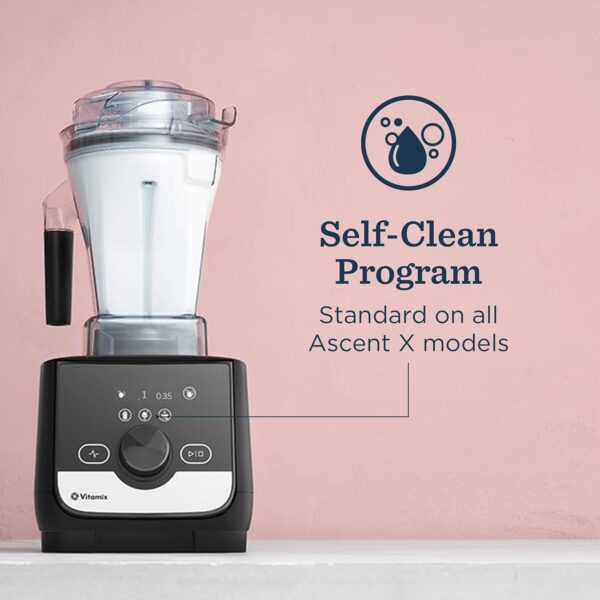 Vitamix Ascent X3 Blender, Professional-Grade, 3 Preset Blending Programs, 48-ounce Container, Self-Cleaning, Shadow Black - Image 3