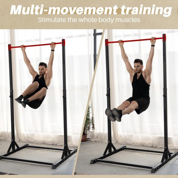 Pull Up Station, Bongkim Power Tower Portable Pullup Bar Station, Pull Up Bar for Home Gym, Pull Up Tower Station 330LBS - Image 7