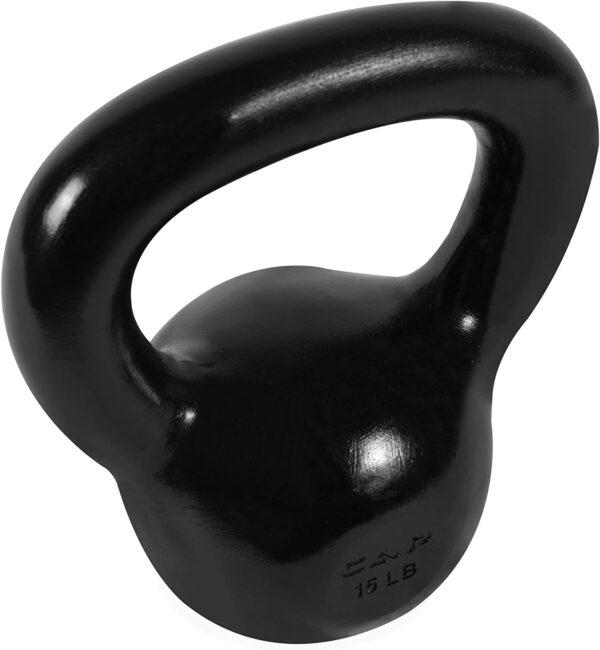 Cap Barbell Enamel Coated Cast Iron Kettlebell - Image 3