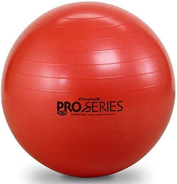 THERABAND Exercise Ball, Stability Ball with Diameter for Athletes Standard Fitness for Posture, Balance - Image 2