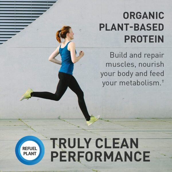Garden of Life Organic Vegan Protein Powder with Probiotics, BCAAs, NSF Certified, Gluten Free & Sport, Non GMO, Sport Protein Powder, 19 Servings, Vanilla - Image 4