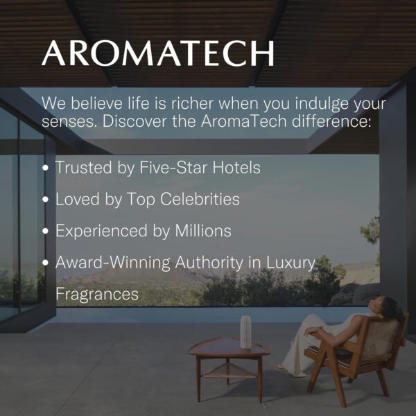 AromaTech Love Affair Aroma Essential Oil Blend: Luxury Hotel Inspired Aromatherapy with Jasmine, Saffron, Cedar & Amber for Ultrasonic Diffusers & Nebulizers - 0.3 fl oz, 10 mL - Image 5