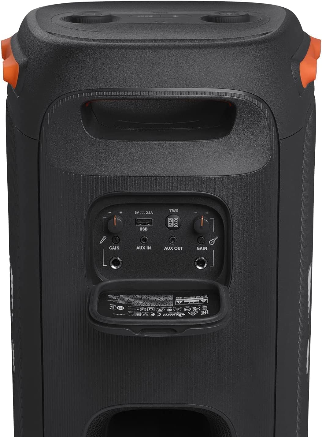 JBL PartyBox 110 - Portable Party Speaker with Built-in Lights, Powerful Sound and deep bass, Black - Image 4
