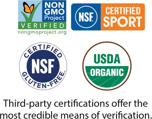 Garden of Life Organic Vegan Protein Powder with Probiotics, BCAAs, NSF Certified, Gluten Free & Sport, Non GMO, Sport Protein Powder, 19 Servings, Vanilla - Image 8