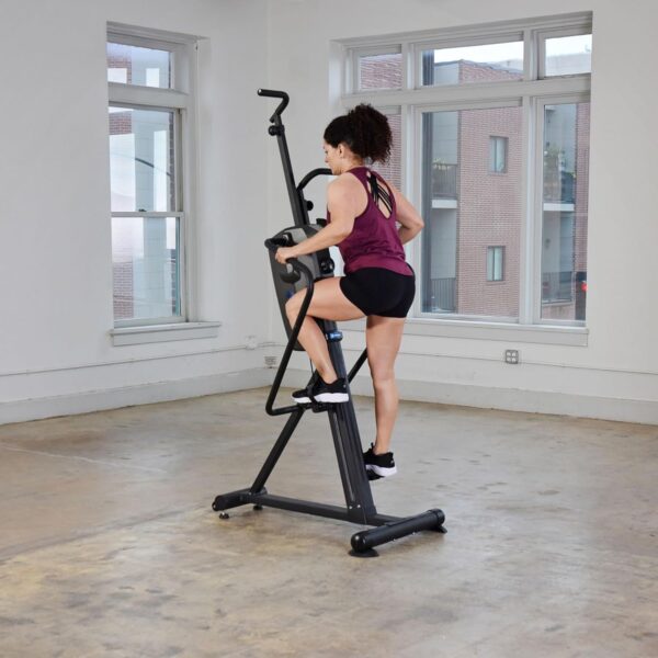 Stamina Products Cardio Climber Home Workout Fitness Exercise Machine with Smart Coaching, LCD Monitor, And Wheels for Easy Storage - Image 5