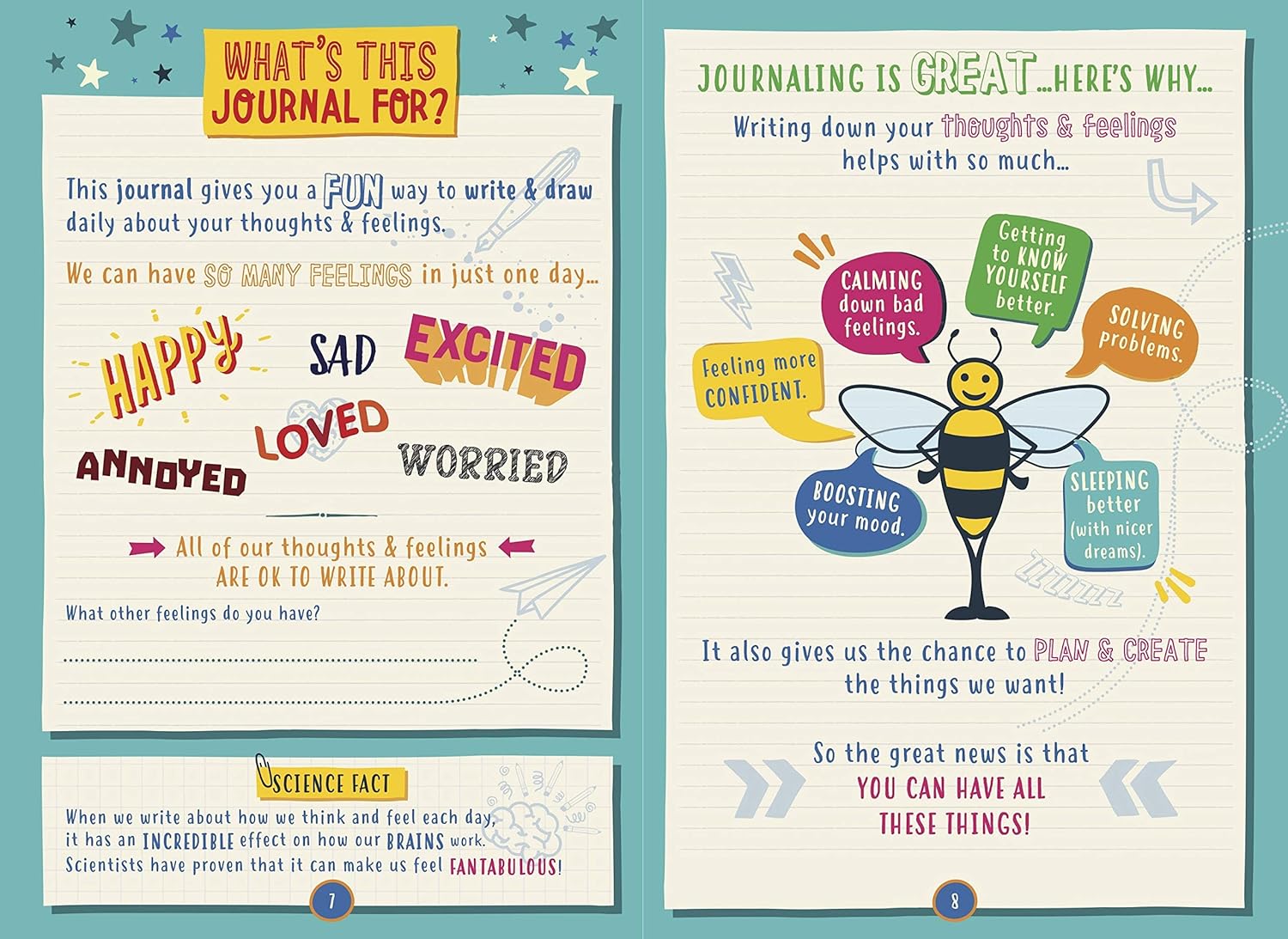 Happy Confident Me: Daily JOURNAL - Gratitude and Growth Mindset Journal that boosts children's happiness, self-esteem, positive thinking, mindfulness and resilience - Image 14