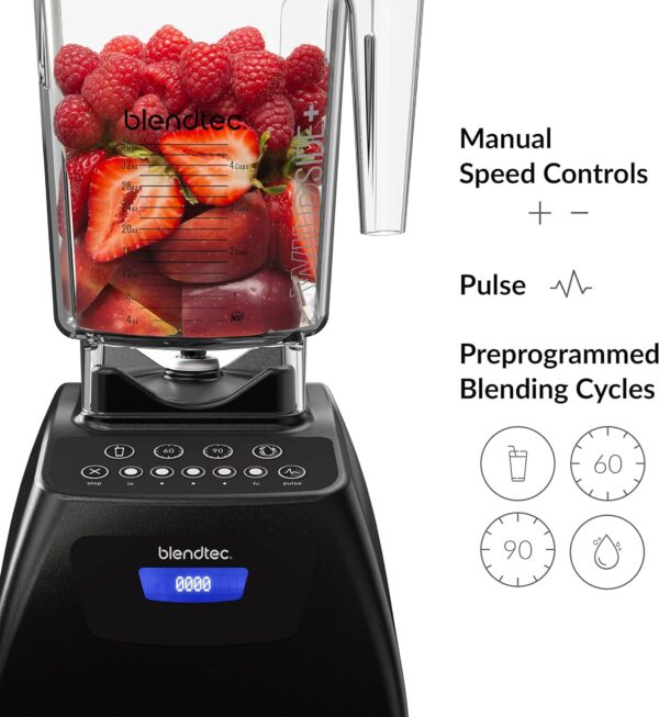 Blendtec 575 Blender Classic, Black - Image 6
