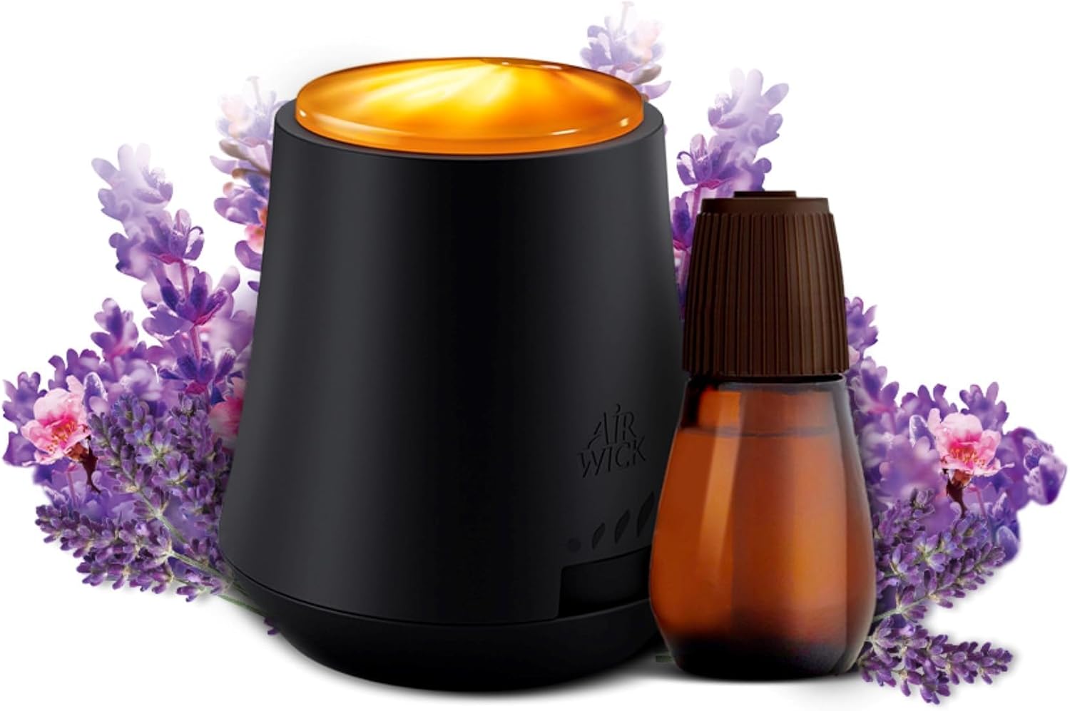 Air Wick Essential Mist Starter Kit, Diffuser + 1 Refill, Lavender and Almond Blossom, Air Freshener, Essential Oils - Image 2