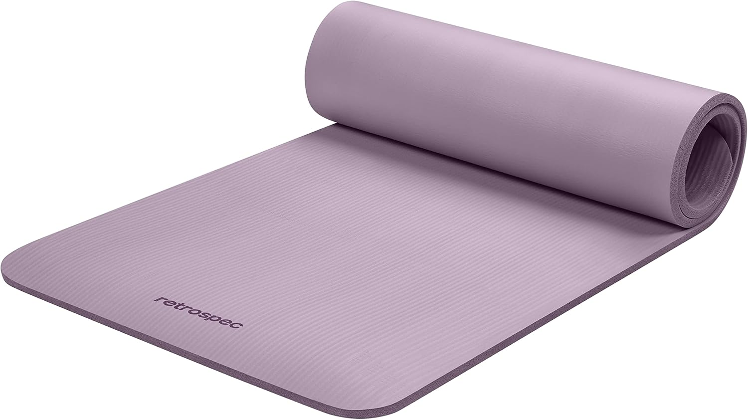 Retrospec Solana Yoga Mat 1/2" Thick w/Nylon Strap for Men & Women - Non Slip Exercise Mat for Yoga, Pilates, Stretching, Floor & Fitness Workouts - Image 2