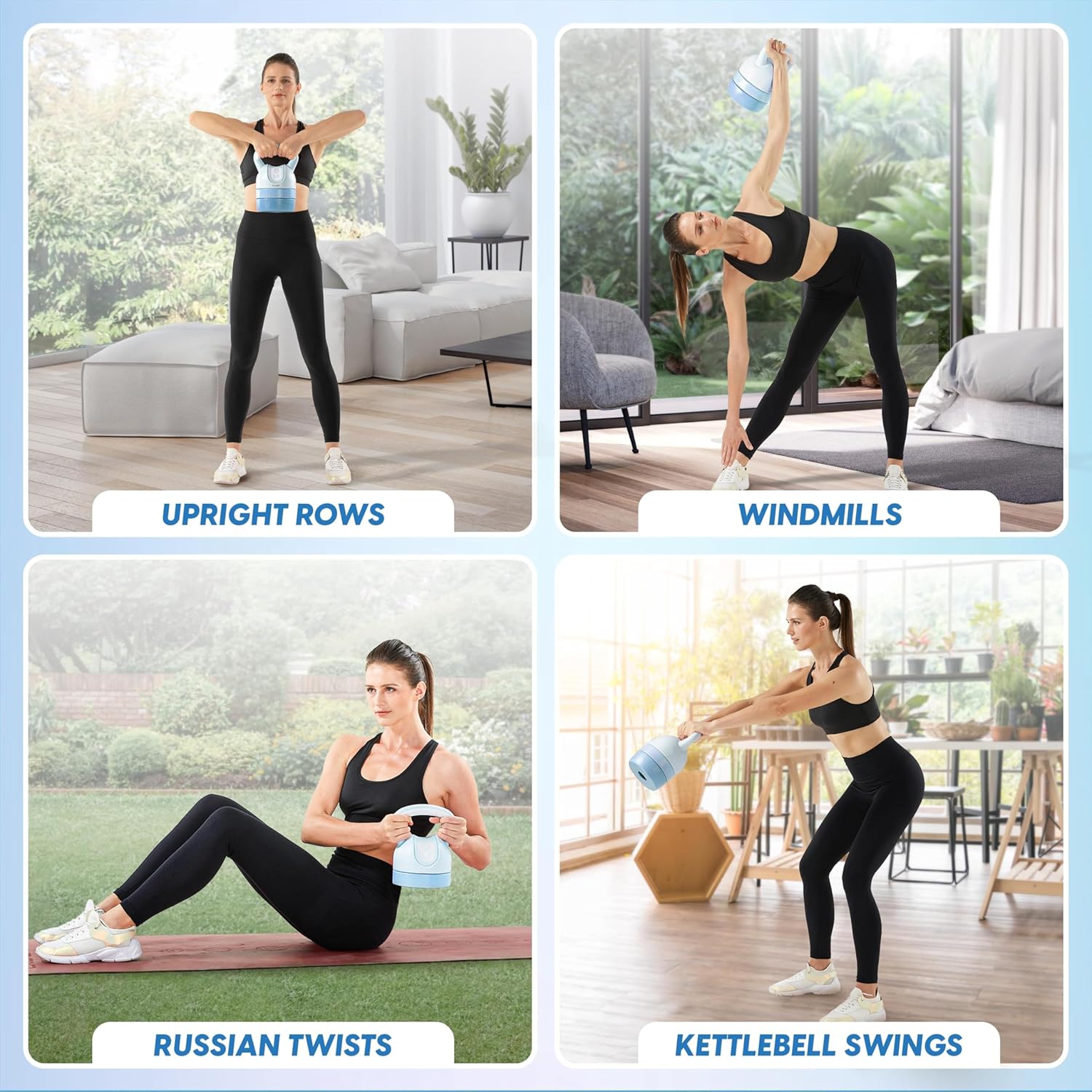 Yes4All Kettlebell Sets - Adjustable Kettlebell Set for Strength Training - Kettlebells Adjustable Weight for Versatile Workouts - Image 6