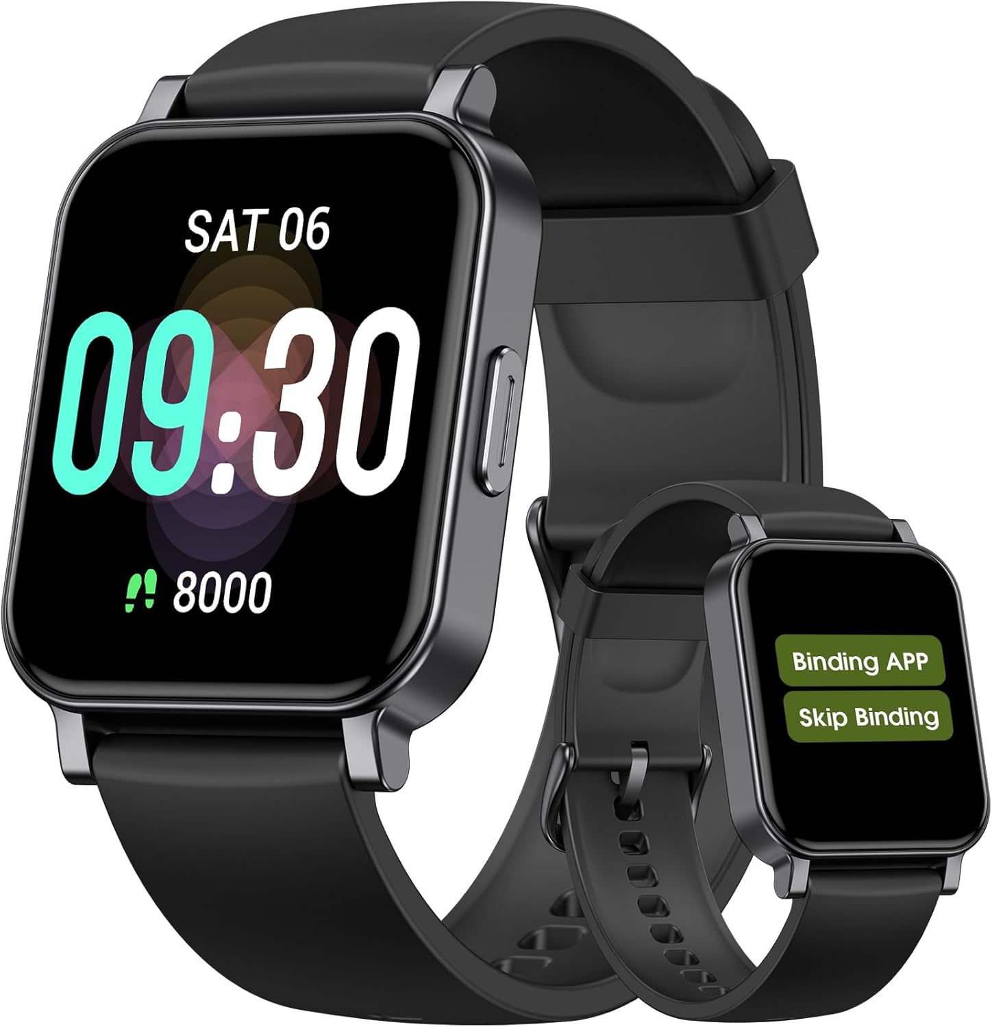 Pedometer Watch Senior Friendly No App/Phone Required, Waterproof Fitness Tracker Watch with Step Counter Calories/Sleep Tracker for Walking Running for Men Women - Image 2