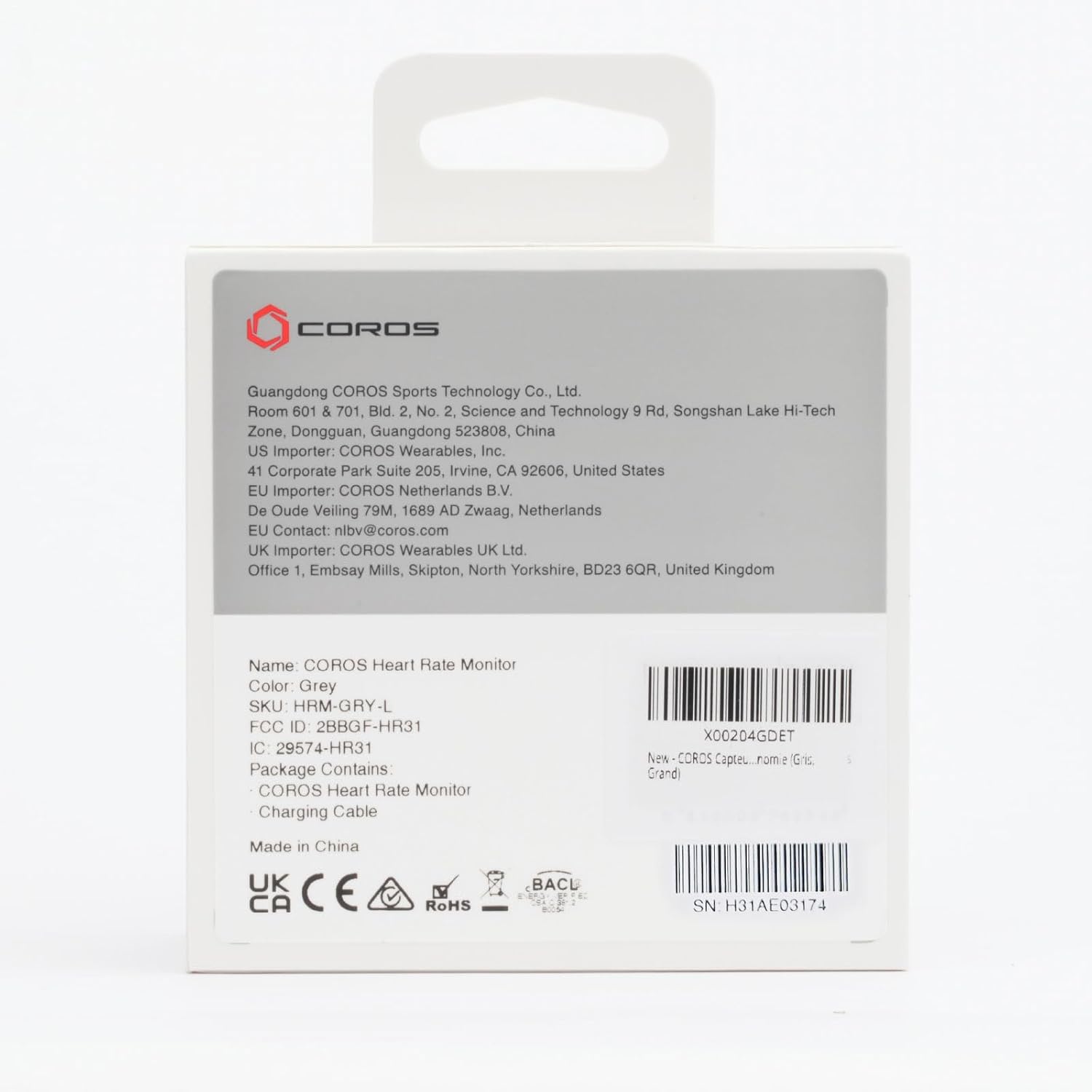 COROS Heart Rate Monitor, Comfort, Easy to wear, Auto-wear Detection, Advanced Sensor, Precise Data, Bluetooth, 38 Hours Battery Life, Connects up to 3 Devices at Once, for Run and Bike - Image 11