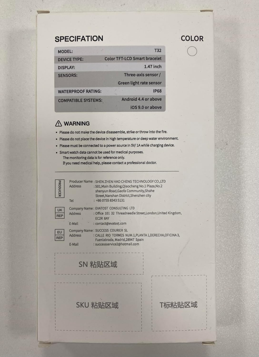 TIMU Health Fitness Tracker with 24/7 Heart Rate Sleep Monitor, IP68 Waterproof Activity Trackers and Smartwatches, Step Calorie Counter Fitness Watch for Android/iOS, Pedometer for Women Men(Black) - Image 9