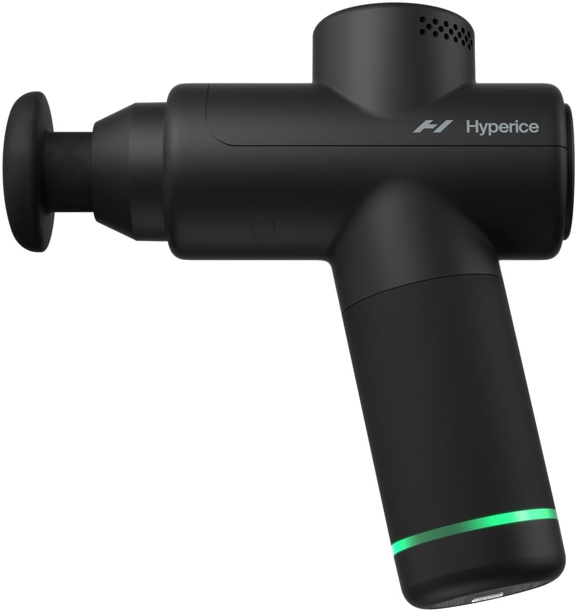 Hyperice Hypervolt Go 2 - Black - Featuring Quiet Glide Technology - Handheld Percussion Massage Gun - 3 Speeds, 2 Interchangeable Heads - Helps Relieve Sore Muscles and Stiffness - FSA-HSA Eligible - Image 2