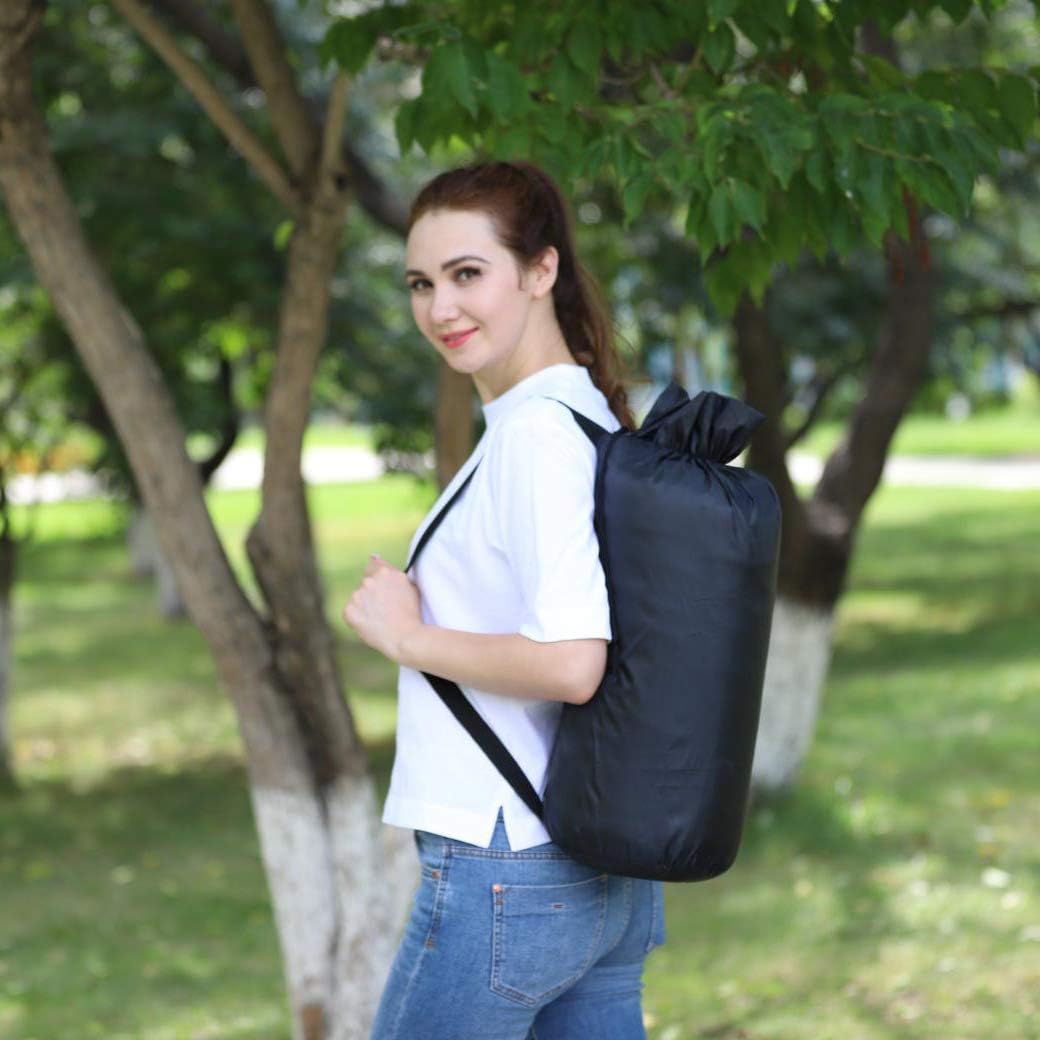 XiaoMaGe Acupressure Mat and Pillow Set with Bag - Extra Long Acupuncture Mat for Neck & Back Pain Relief- Naturally Relaxation Gift for Women - Stress Relief Massage Mat (Black) - Image 8