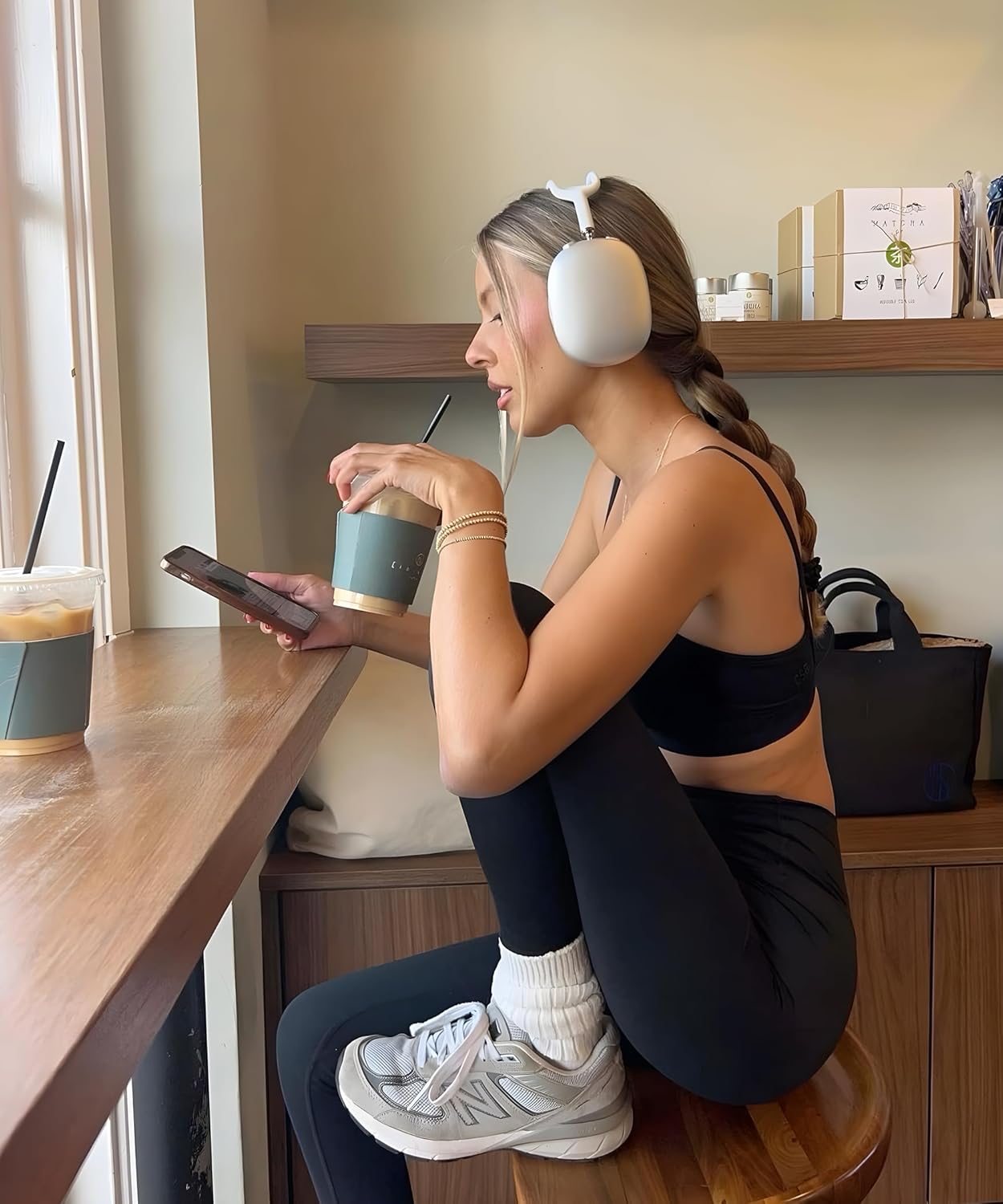 Blisset 3 Pack High Waisted Leggings for Women with Pockets Soft Active Tummy Control Pants for Yoga Running & Daily Wear - Image 5