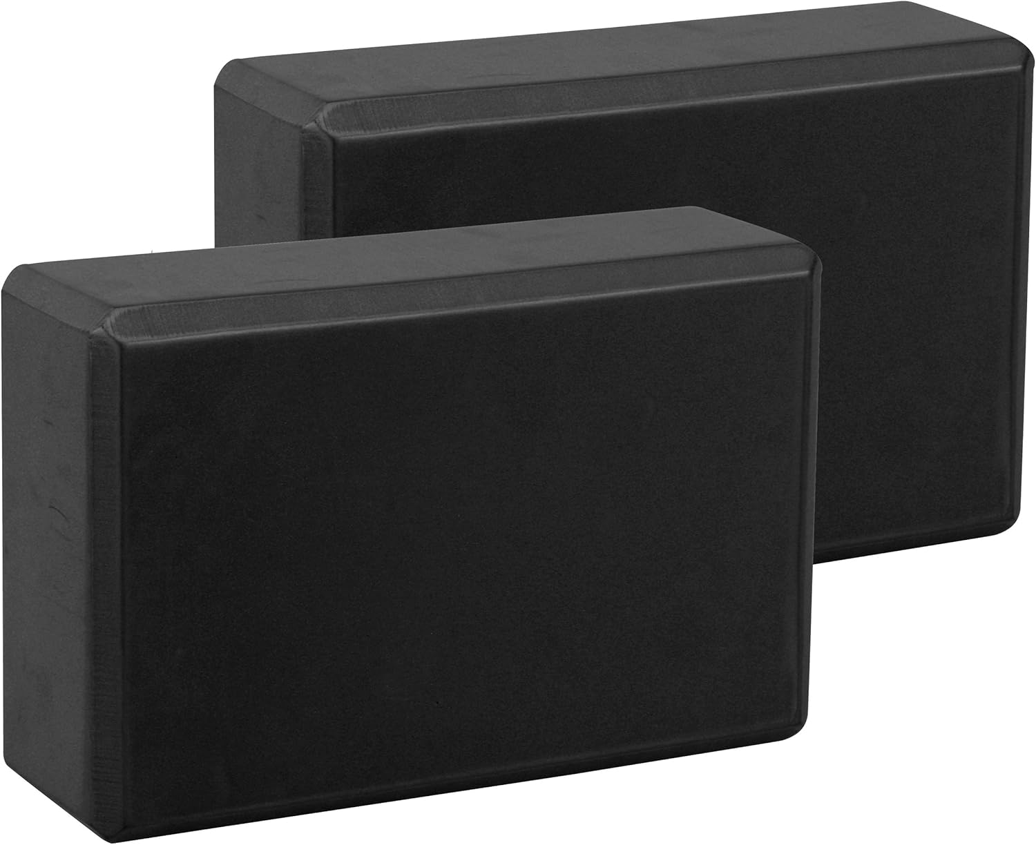 EXERZ Yoga Blocks 2 pack, Gym Blocks, Exercise Workout Fitness Bricks, Pilates Stretch Handstand Non-Slip - Image 2