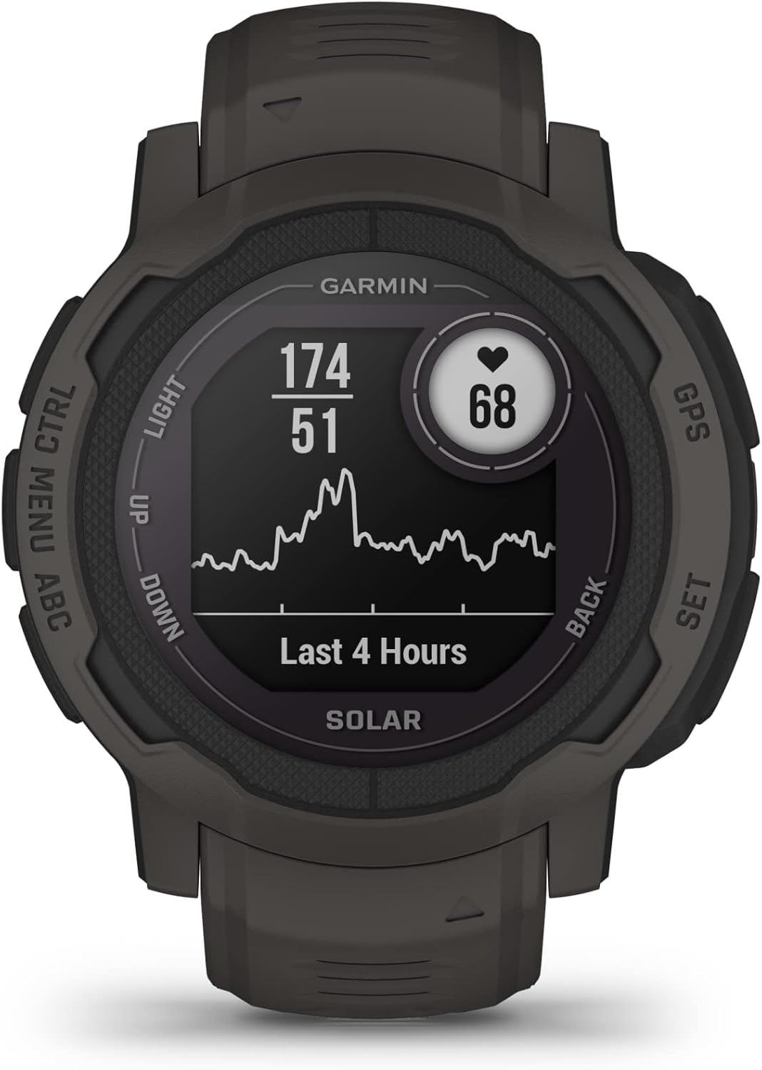 Garmin 010-02626-10 Instinct 2, Rugged Outdoor Watch with GPS, Built for All Elements, Multi-GNSS Support, Tracback Routing and More, graphite (Renewed) - Image 3