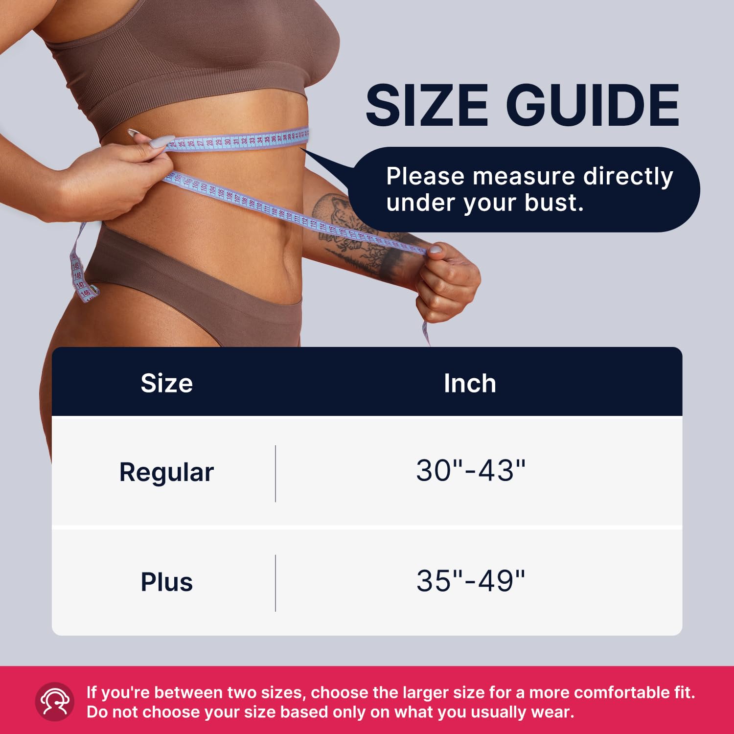 Fit Geno Posture Corrector for Women & Men: Gray (Regular Under Bust 30" - 43") - Image 7