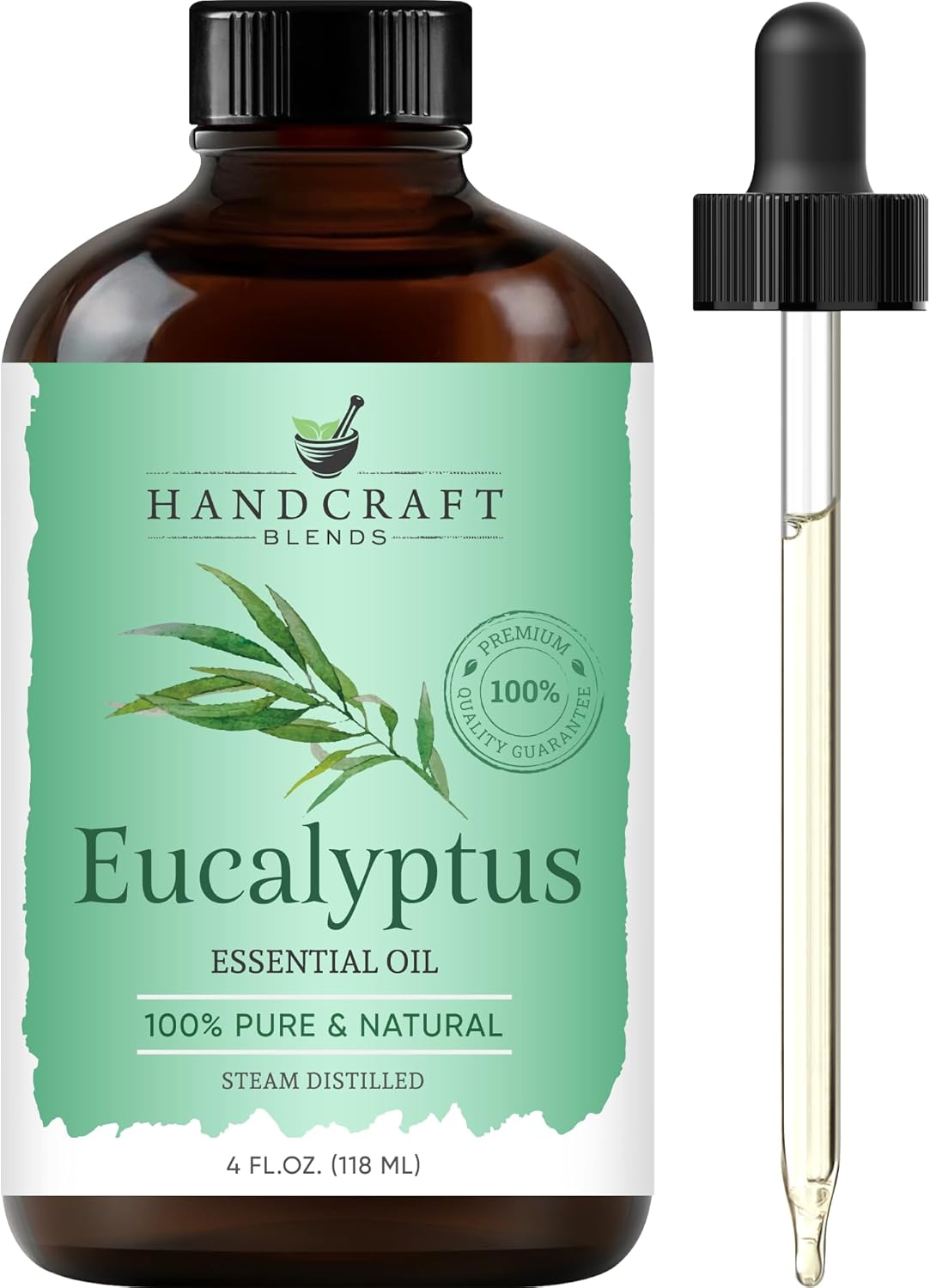 Handcraft Blends Eucalyptus Essential Oil – Huge 4 Fl Oz – 100% Pure and Natural – Premium Grade Essential Oil for Diffuser and Aromatherapy, Skin, Massage, Candle and Soap Making Fragrance - Image 2