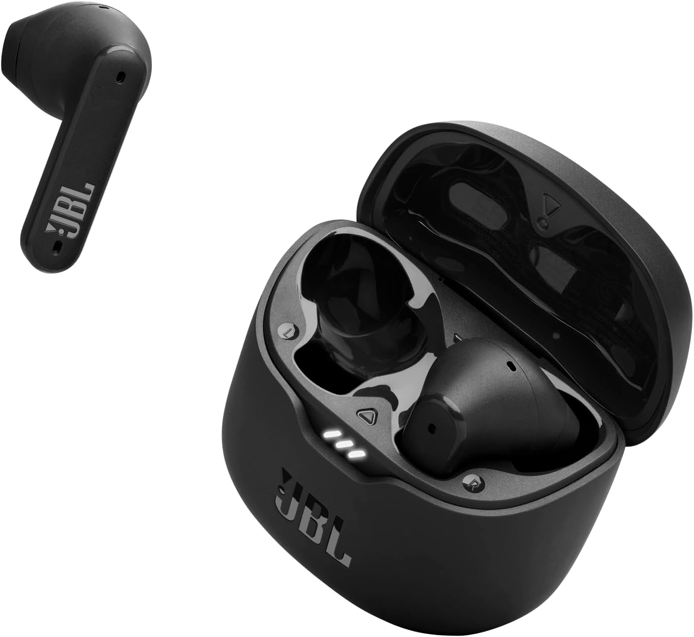 JBL Tune Flex - True Wireless Noise Cancelling Earbuds (Black), Small - Image 6