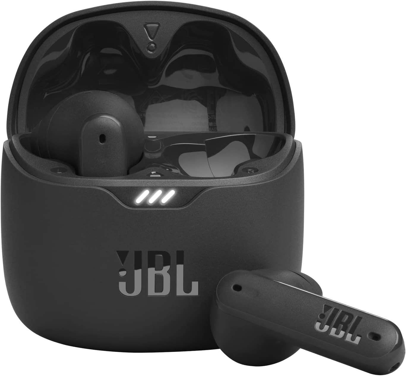 JBL Tune Flex - True Wireless Noise Cancelling Earbuds (Black), Small - Image 2