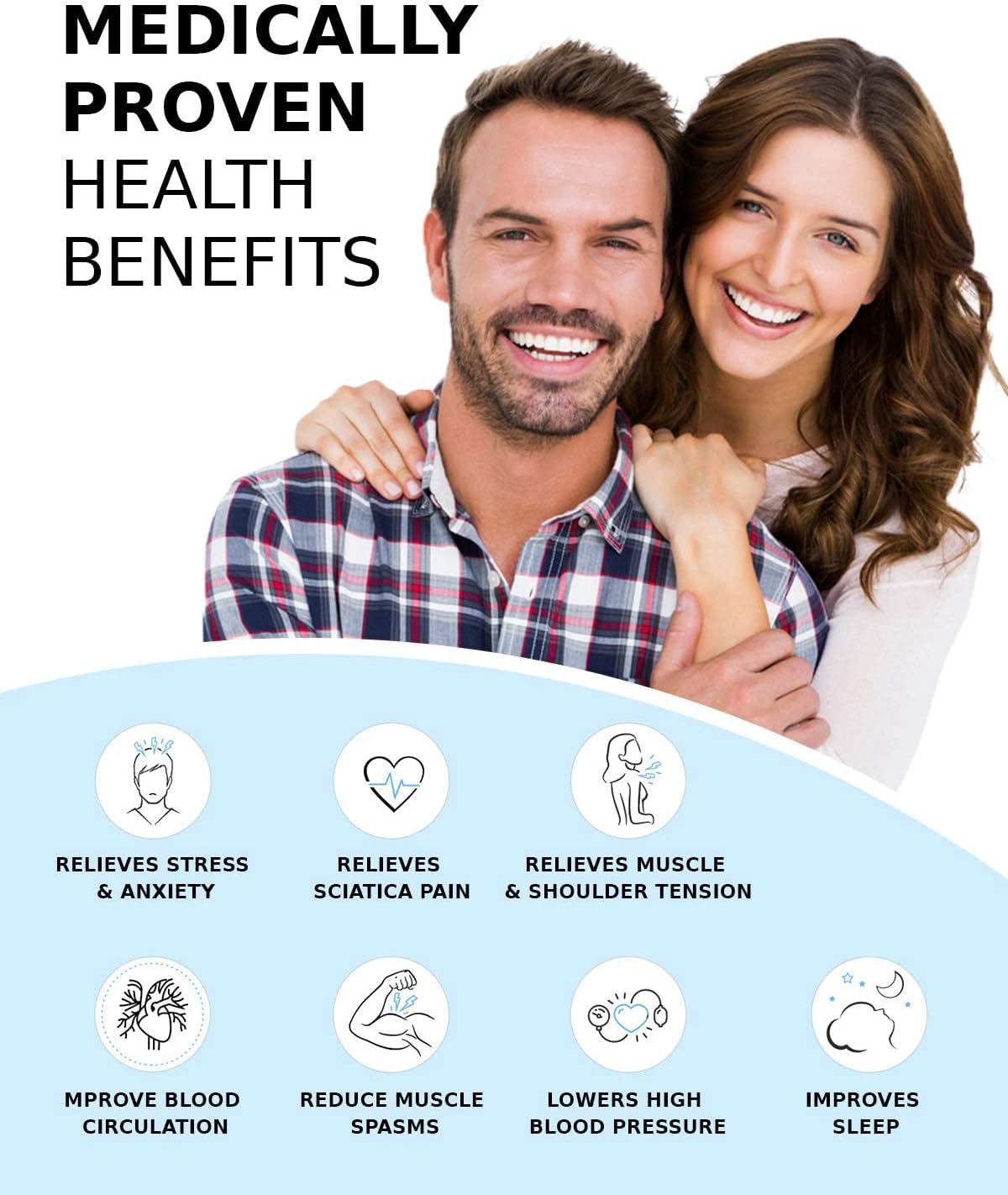 Acupressure Mat and Pillow Set for Lower Back Pain Relief & Muscle Relaxation - Acupuncture Mattress + Spiky Ball Massage Set for Back, Neck & Sciatic Nerve Pain - Relieves Tension at Pressure Points - Image 7