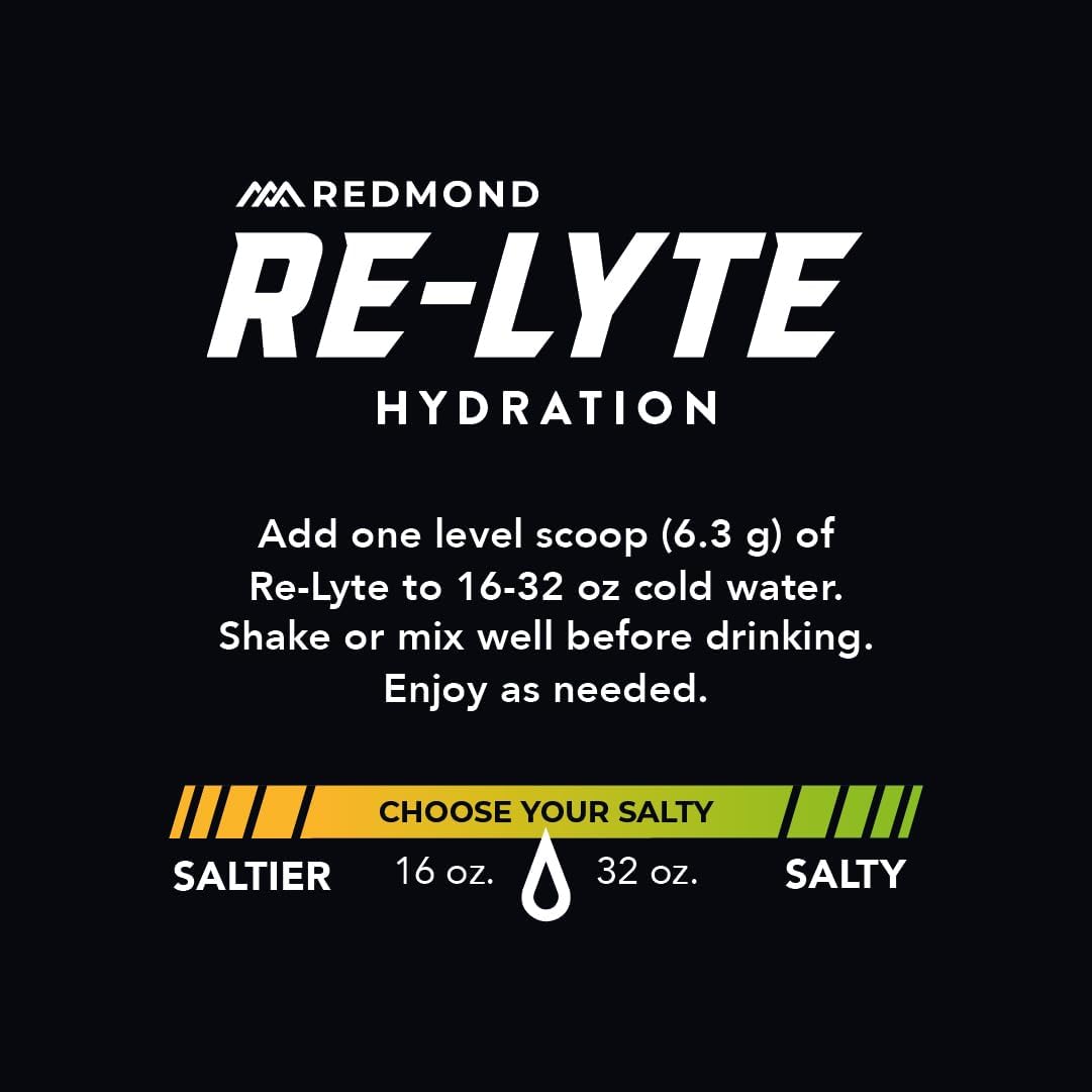 REDMOND Re-Lyte Electrolyte Powder Drink Mix (Lemon Lime) - Image 5