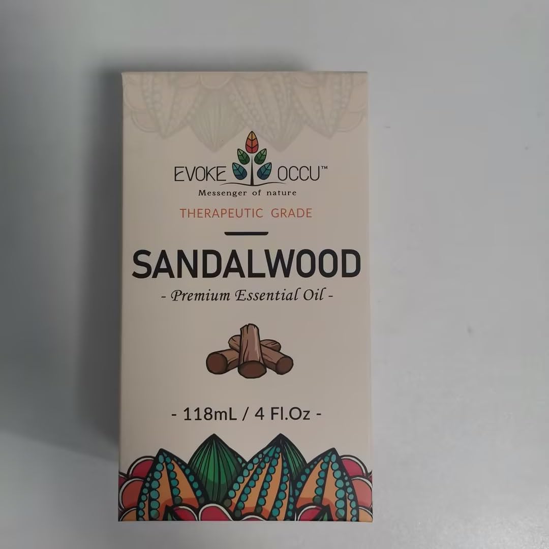 EVOKE OCCU Sandalwood Essential Oils for Skin Care, Diffuser, Perfume, Candle and Soap Making - 4 FL Oz - Image 9