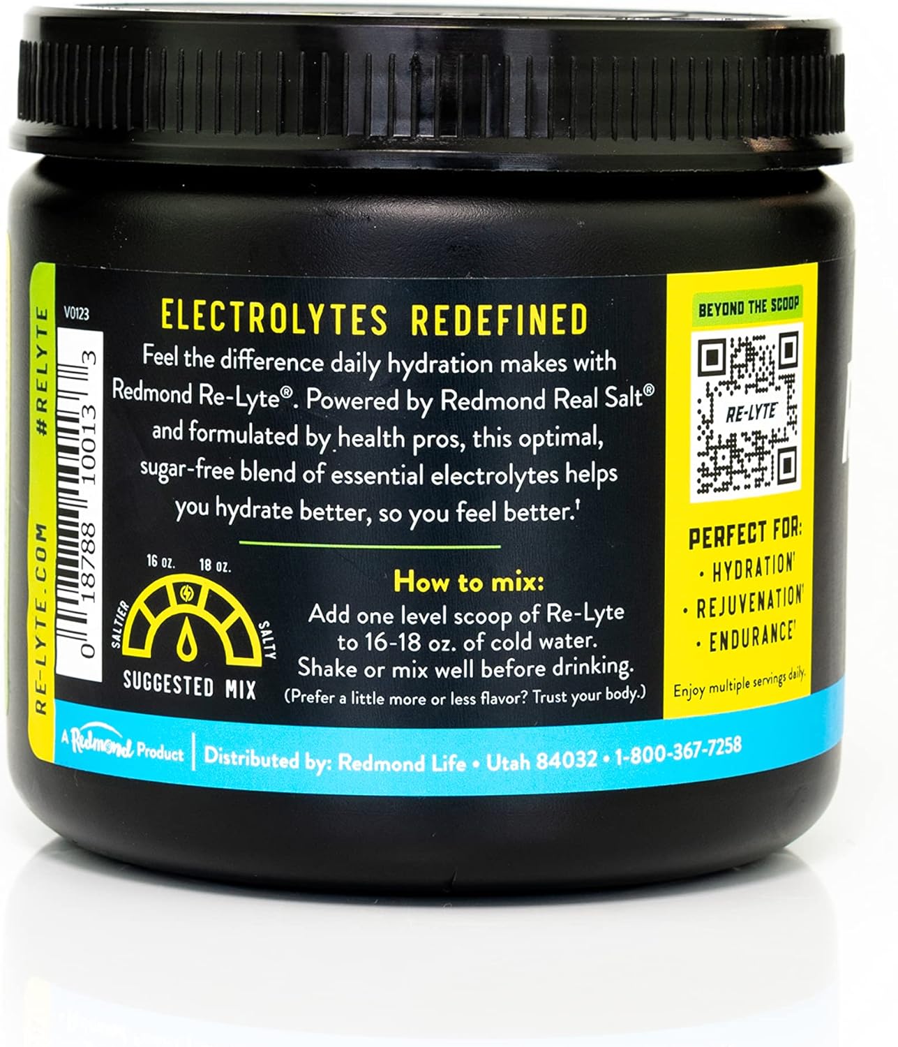 REDMOND Re-Lyte Electrolyte Powder Drink Mix (Lemon Lime) - Image 3