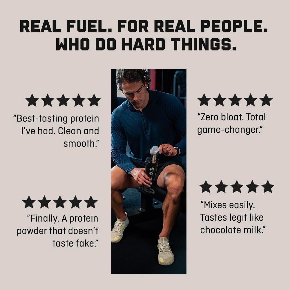 Jocko Fuel Whey Protein Powder, Chocolate Peanut Butter, 22g Protein, Digestive Enzymes + Probiotic Blend, No Sugar Added, with Essential Amino Acids + Electrolyte Minerals, 25 Servings - Image 10