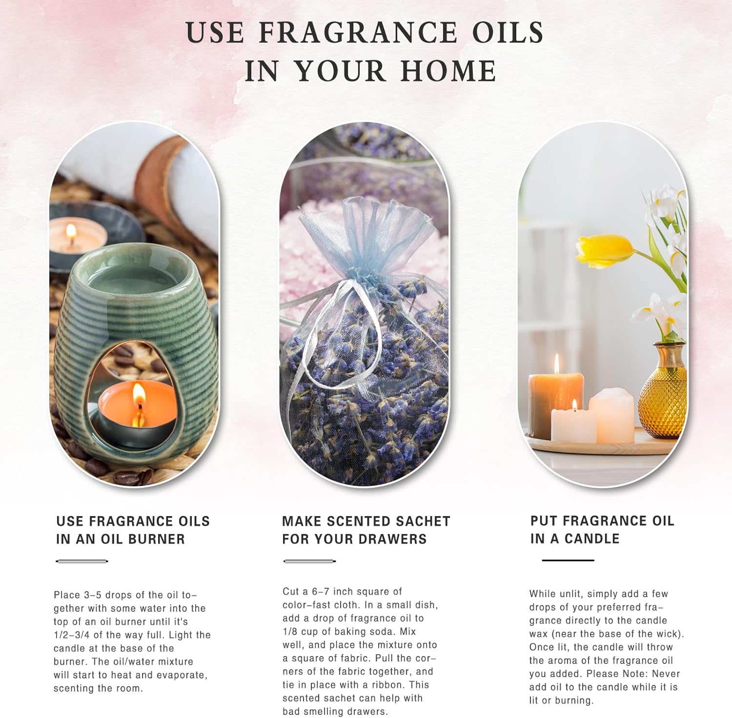 PHATOIL 3.38FL.OZ Coconut & Vanilla Fragrance Oils for Aromatherapy, Essential Oils for Diffusers for Home, Perfect for Diffuser, Yoga, DIY Candle and Soap Making - 100ml - Image 8