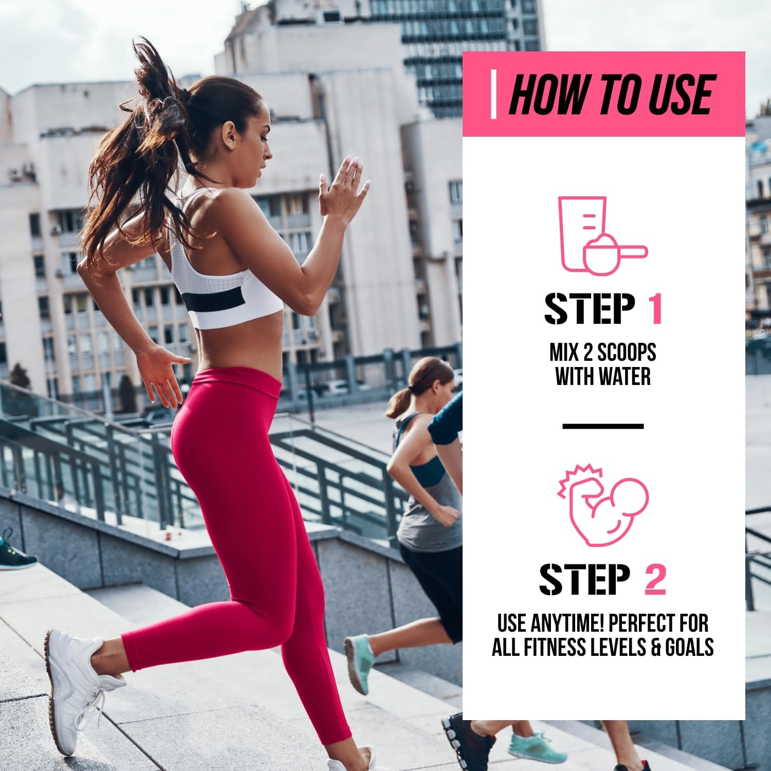 Evlution EVL BCAAs Amino Acids Powder - BCAA Energy Pre Workout Powder for Muscle Recovery Lean Growth and Endurance - Rehydrating Post Workout Recovery Drink with Natural Caffeine - Pink Lemonade - Image 4