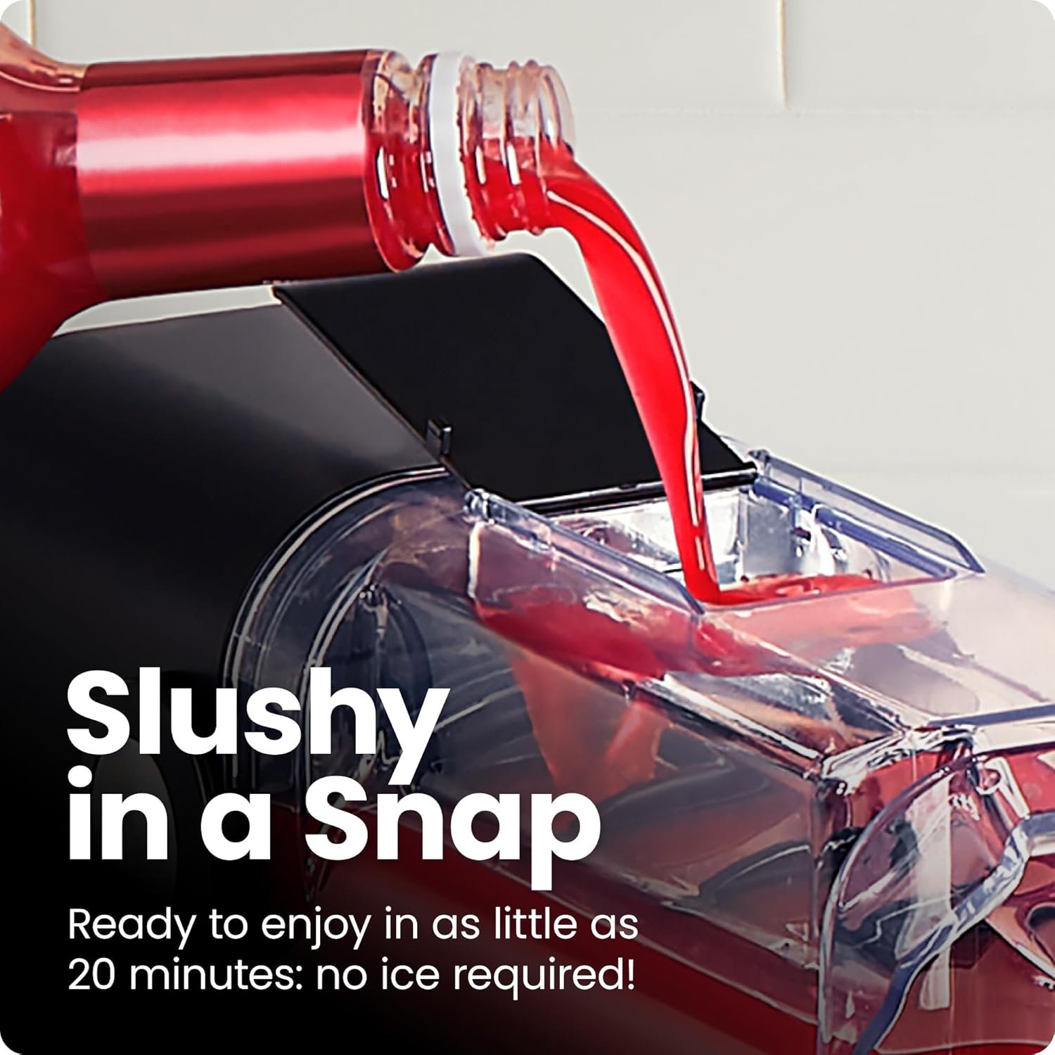 Iceman by Chefman Slush-Ease 68oz Slushie Machine, 48oz Liquid Capacity Frozen Drink Maker & Slushy Machine with 5 Presets and LED Display, Perfect for Frozen Margaritas, Frappes, Smoothies & Shakes - Image 6